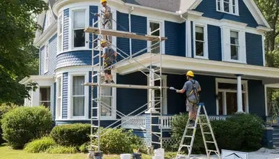 Professional painting crew serving Allentown, PA for residential and commercial painting projects