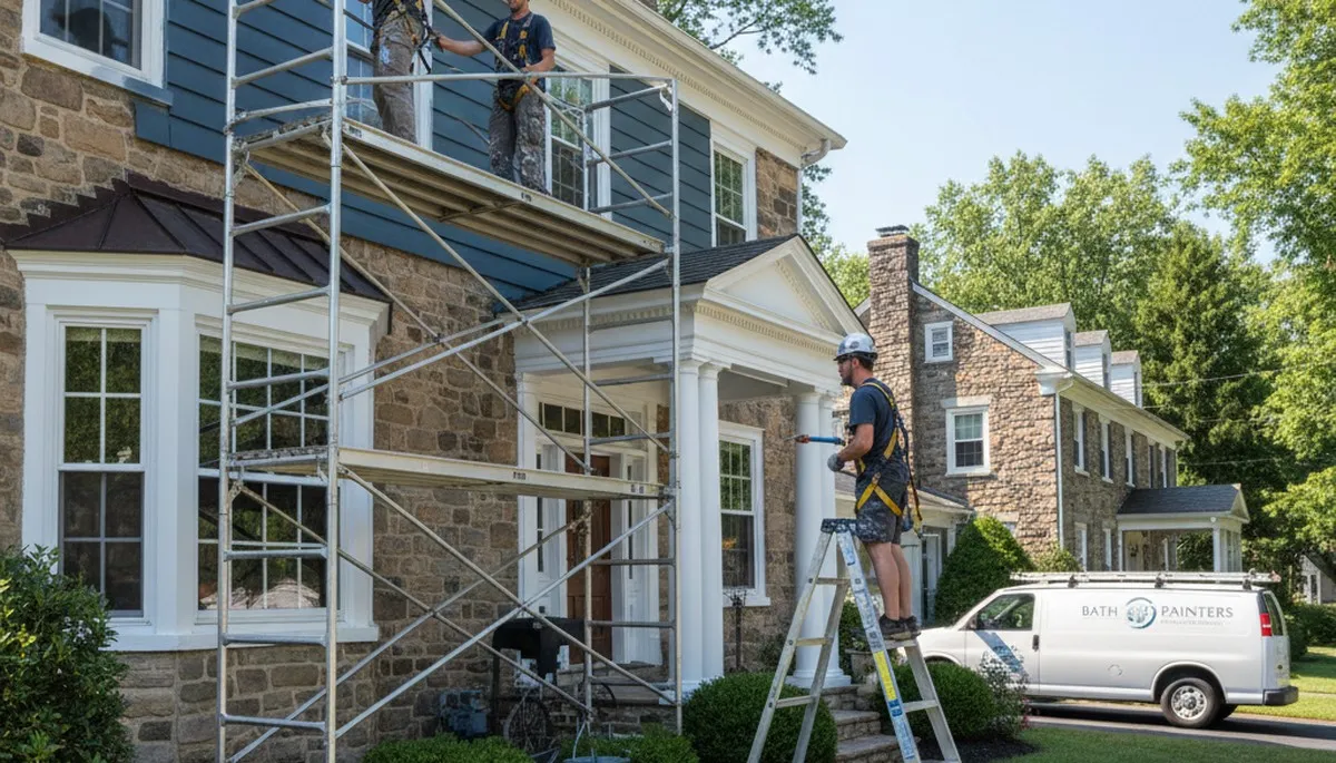 Professional painters providing interior and exterior painting services in Allentown, PA