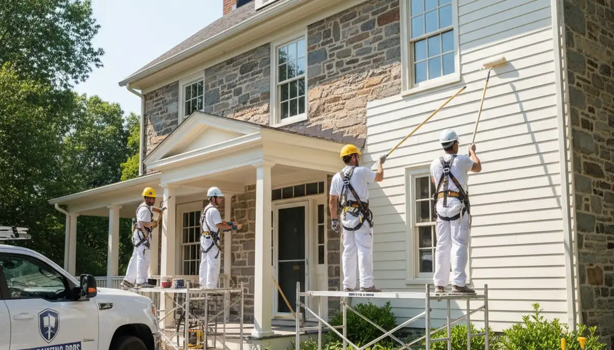 Allentown, PA painting contractor providing professional interior and exterior house painting services