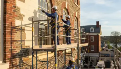 Allentown, PA painting service team providing interior and exterior house painting for homeowners