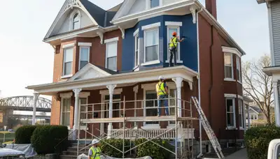 Professional painters providing painting services in Allentown, PA for residential and commercial properties