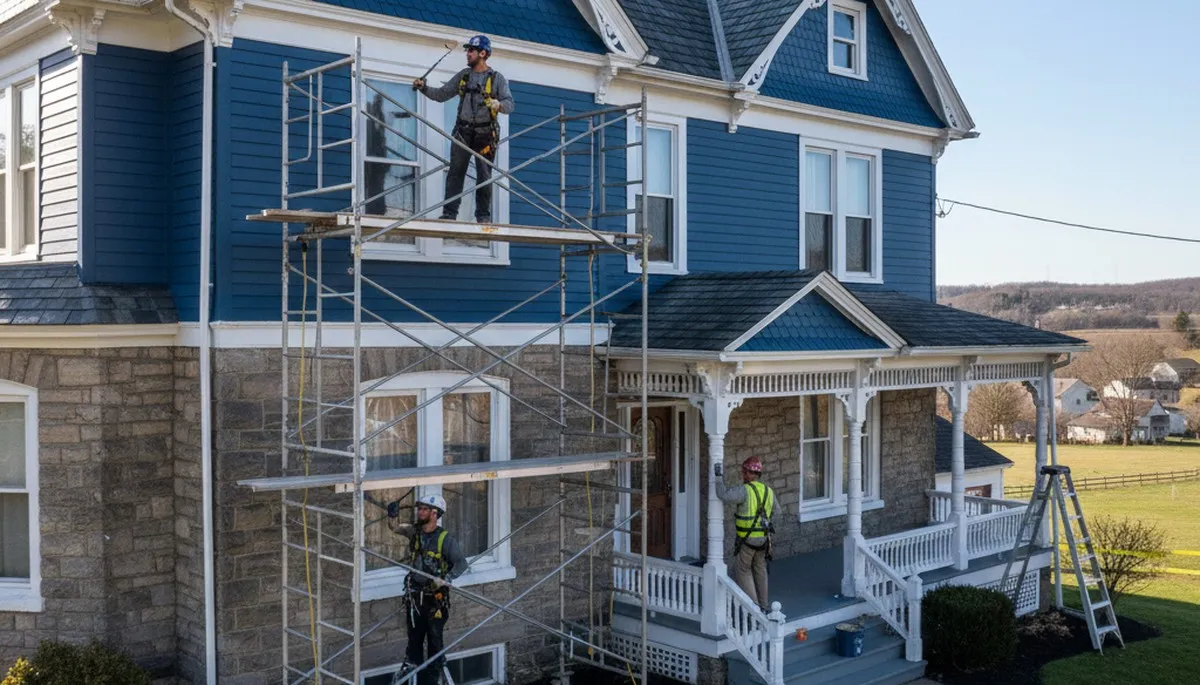 Professional painters serving Allentown, PA for residential and commercial painting services