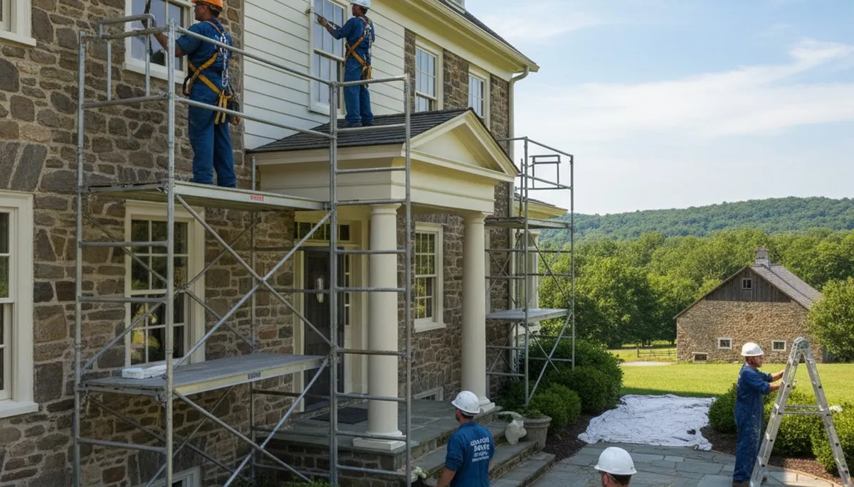 Painting contractors serving Allentown, PA for interior and exterior house painting services