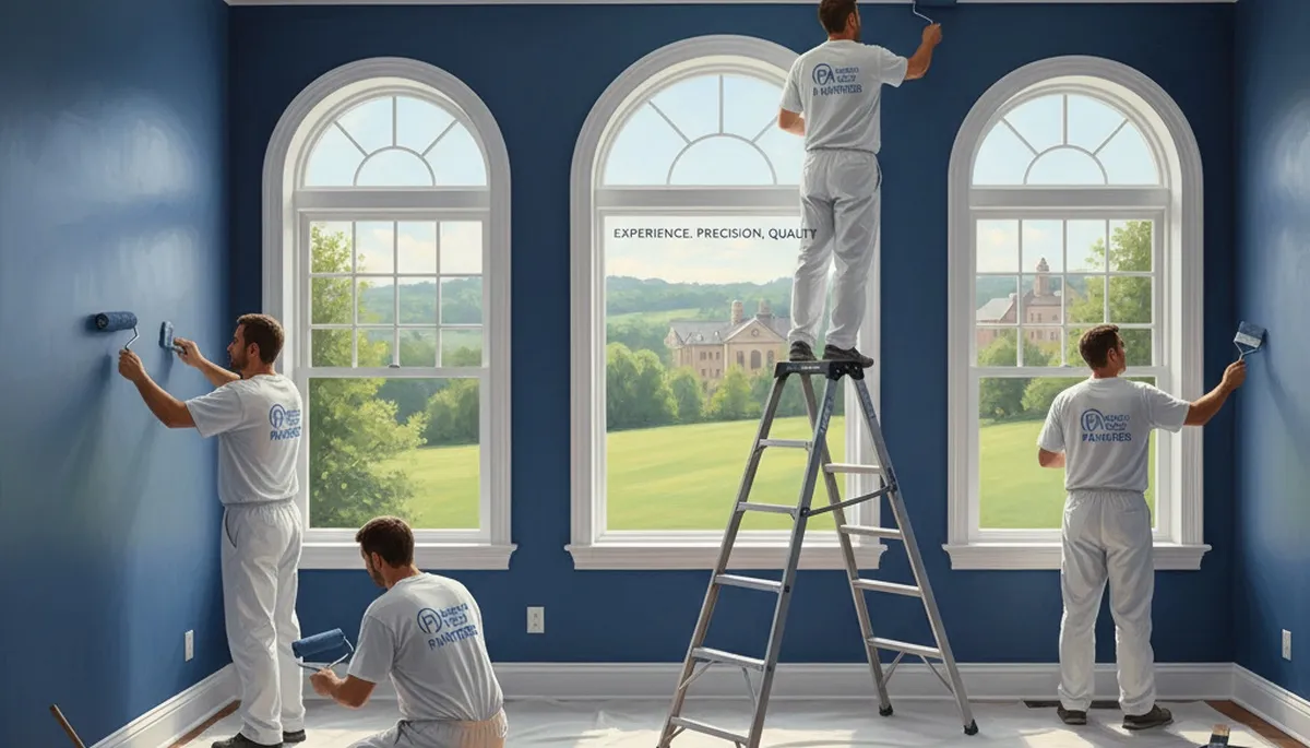 Painting contractors in Allentown, PA providing professional residential and commercial painting services