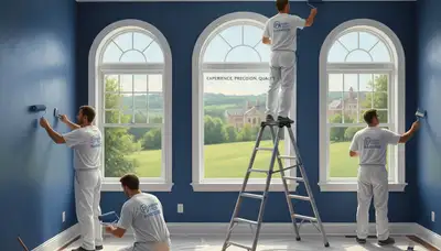 Painting contractors in Allentown, PA providing professional residential and commercial painting services