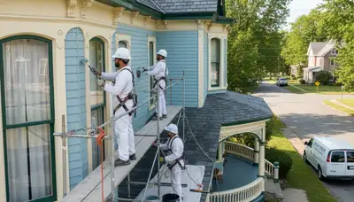 Professional painters in Allentown, PA providing interior and exterior painting services