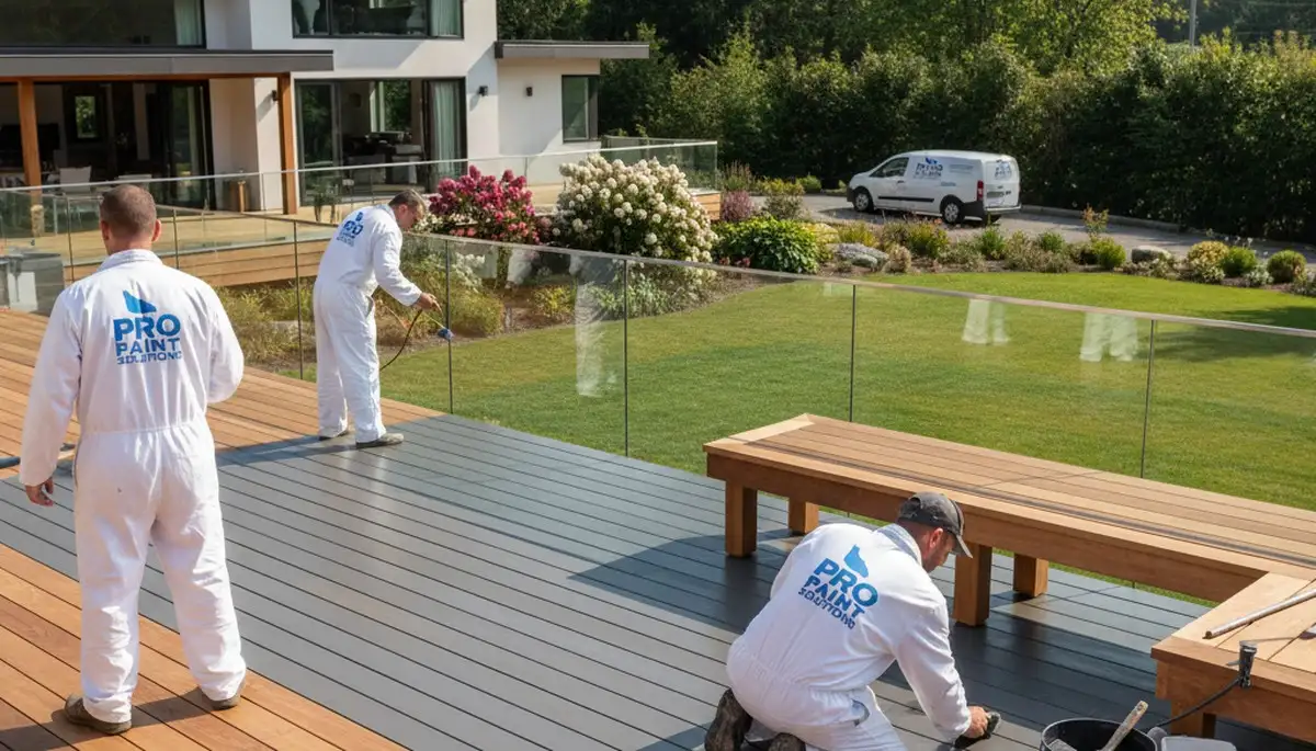 Deck painting service in Allentown, PA for durable, weather-resistant protection and a refreshed finish
