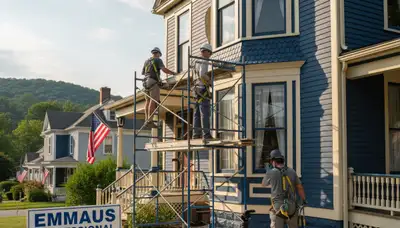 Painting contractors in Allentown, PA providing professional interior and exterior house painting services