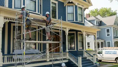Professional painting crew serving Allentown, PA for residential and commercial painting projects
