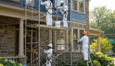 Professional painters serving Allentown, PA with quality interior and exterior painting services