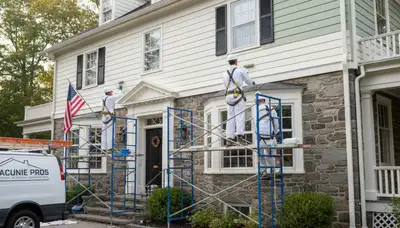 Painting contractor serving Allentown, PA for interior and exterior residential repainting services