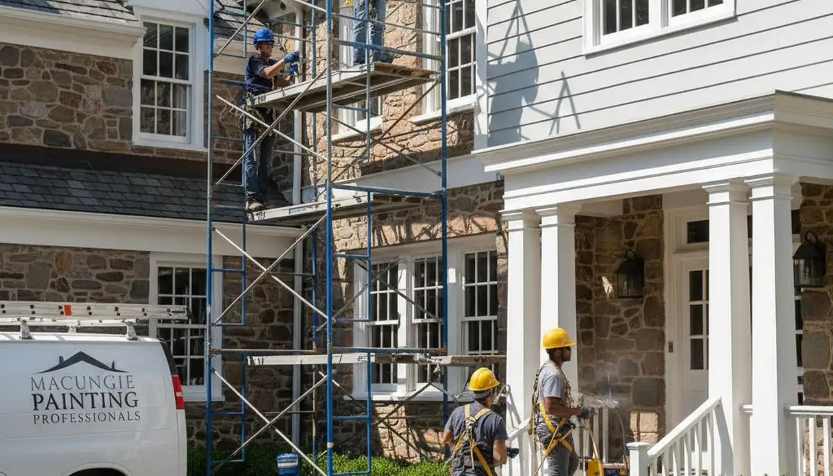Professional painters serving homes in Allentown, PA with quality interior and exterior painting services