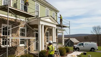 Professional painters serving Allentown, PA for interior and exterior painting services