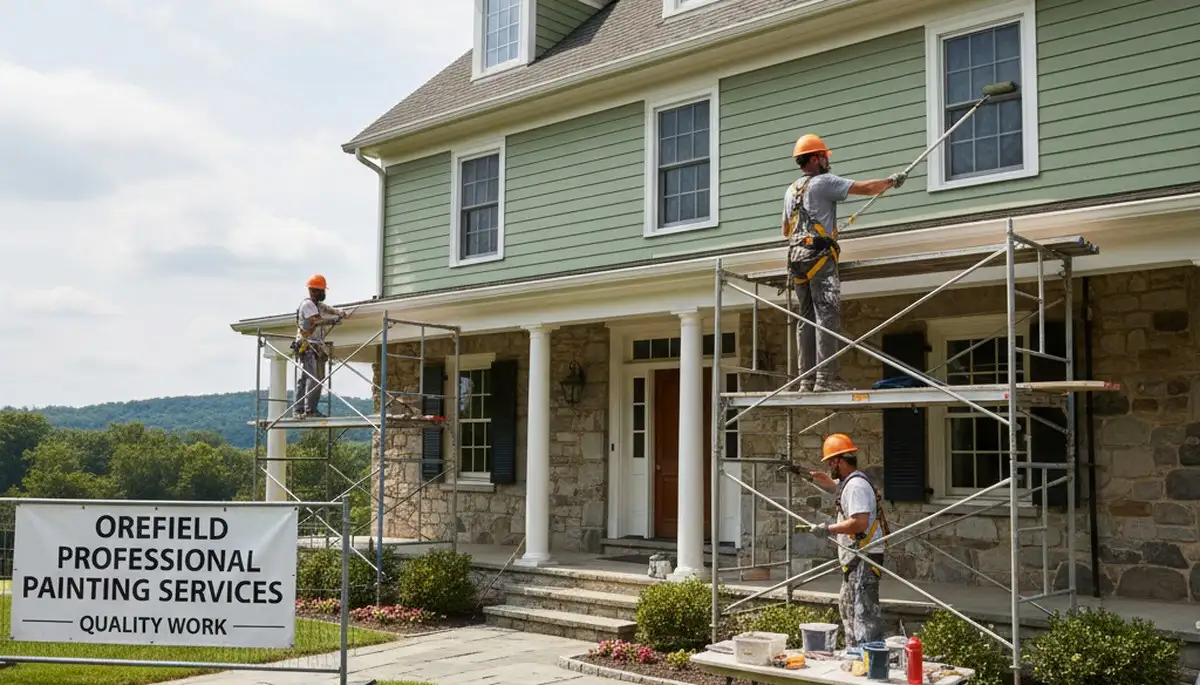 Professional painters serving Allentown, PA for residential and commercial painting services