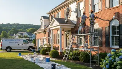 Professional painting service in Allentown, PA for interior and exterior home painting
