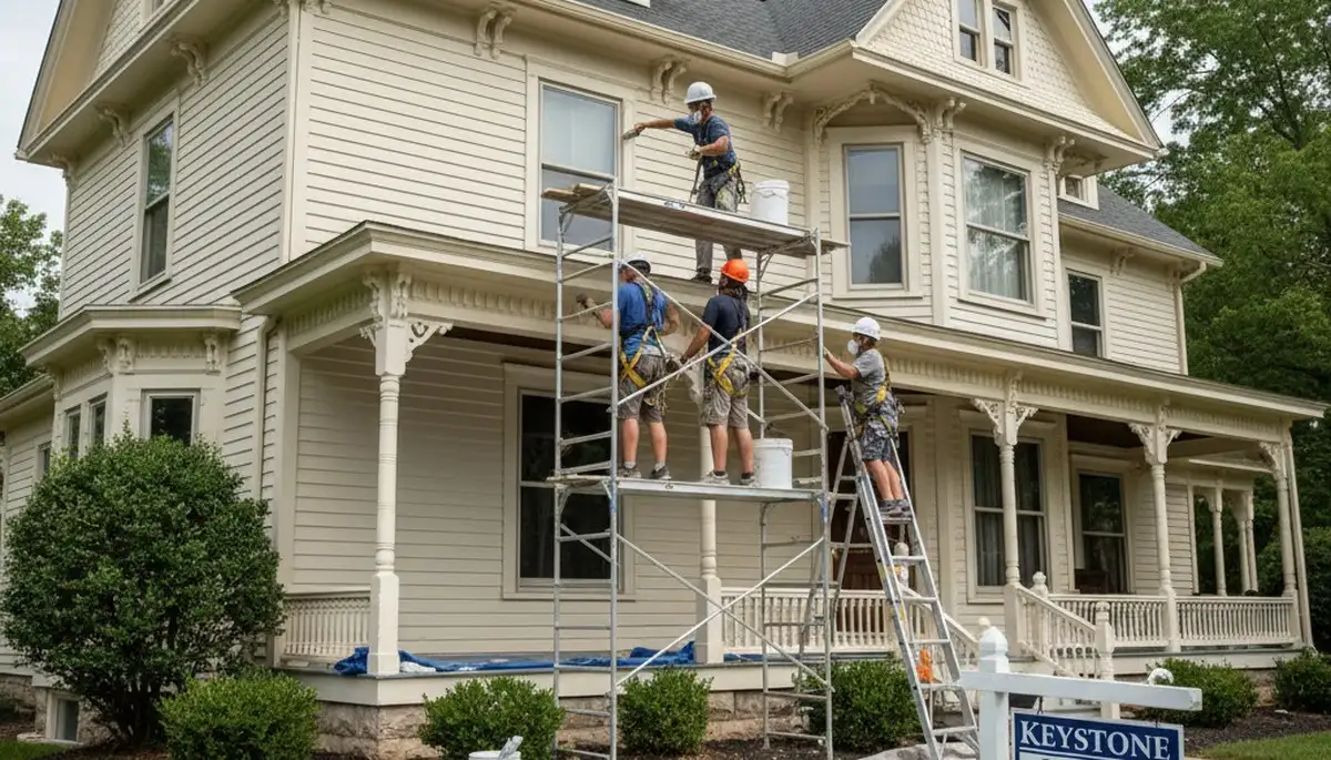 Allentown, PA painting contractors providing professional interior and exterior house painting services