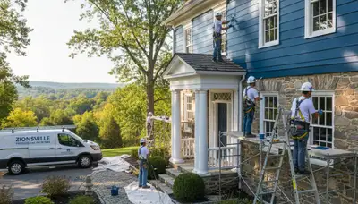 Professional painting services in Allentown, PA for residential and commercial properties